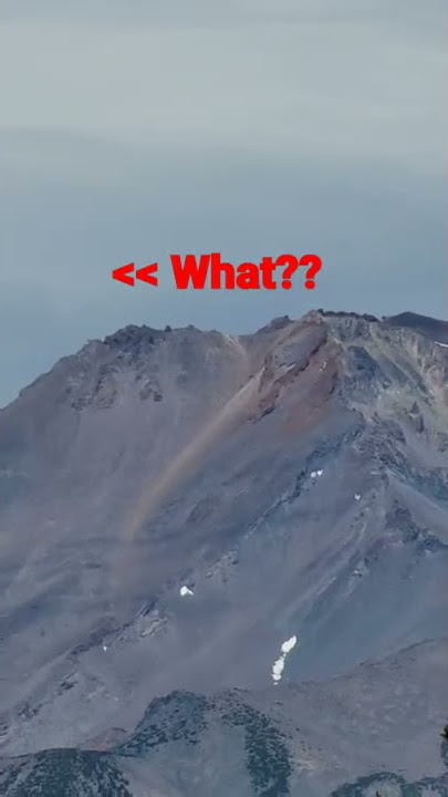 Did I catch UFO? Mt. Shasta
