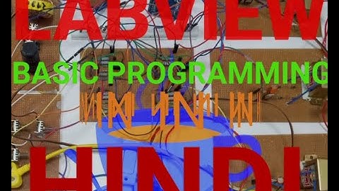 LABVIEW P-12 ONE D ARRAY IN HINDI.October 20, 2020