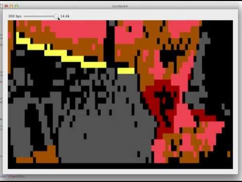 ANSI art interpreter and renderer demo