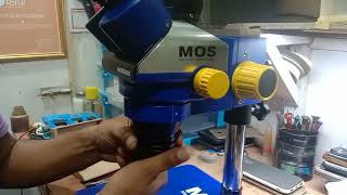 MOS300 Microscop basic setup and use || Complete installaion guide 2022