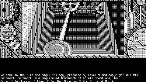 Time and Magik trilogy: Lords of Time walkthrough (68K Mac - Level 9/Datasoft)