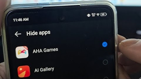 how to hide app in tecno spark go 1S