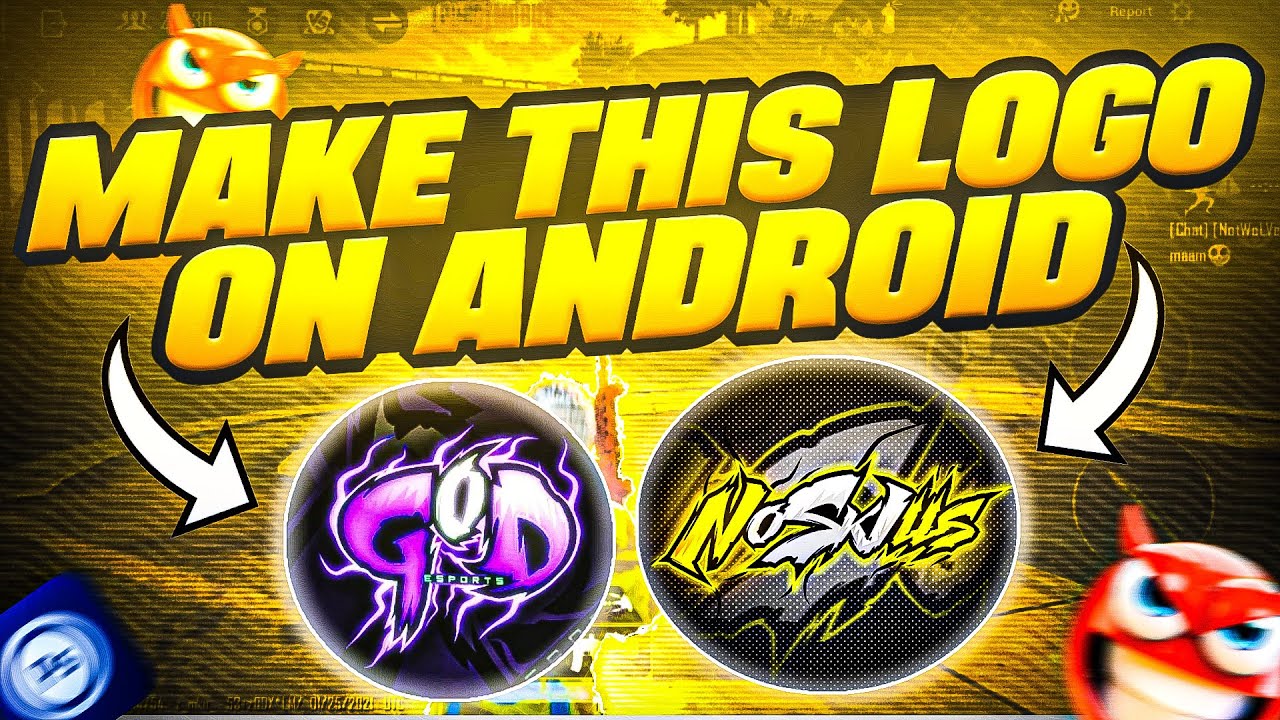How to make gaming logo on android// Bgmi logo // gaming logo Tutorial// 