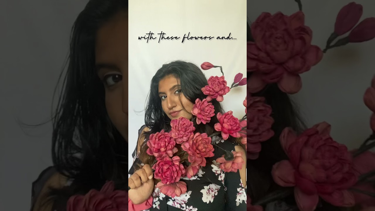 Mini floral shoot🤍💕