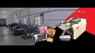 Automatic Carton Window Film Pasting With V Groove