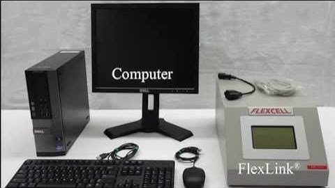 Connecting One Tension FlexLink® to the Computer