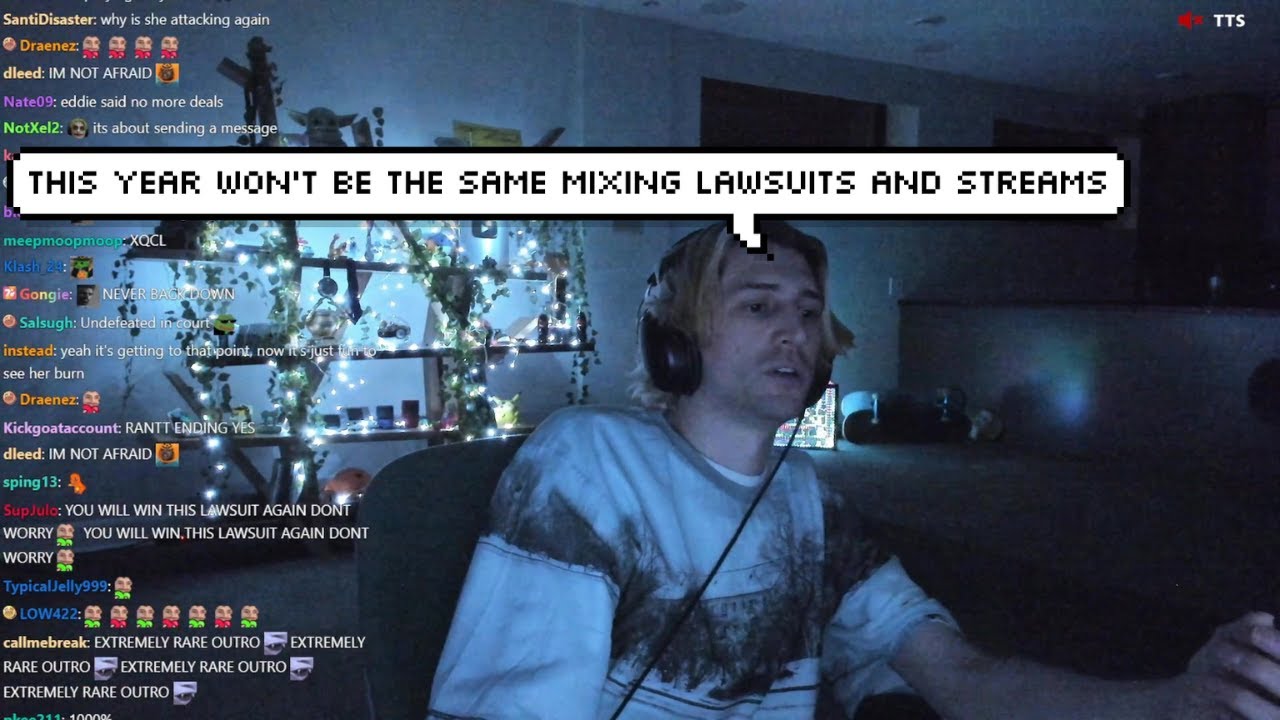 xQc Promises this Year that Mixing Court Stuff & Streams will "Not be The Same as Last Year"