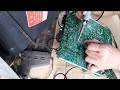 JVC CRT TV (KOREAN SURPLUS) HORIZONTAL LINE/SHUT DOWN POWER AFTER A FEW SECONDS.