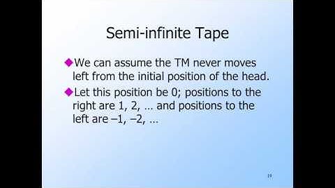 5   1   17  Extensions and properties of Turing machines 37 min