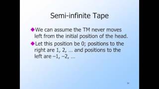 5 1 17 Extensions and properties of Turing machines 37 min