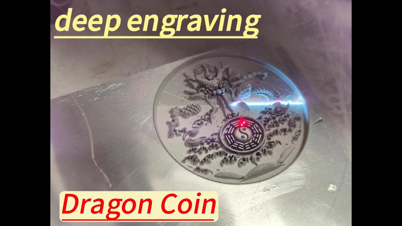 2 5D dragon coin - YouTube