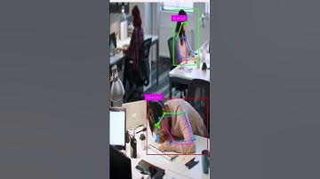 "Caught Sleeping at Work! 😴 | YOLOv11 Pose Detection in Office"