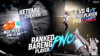 SUPERNAYR 1 VS 4 PRO PLAYER PHILLIPINES   MABAR BARENG PLAYER PNC! SAMPE KETEMU CHEATER !! PUBG PC