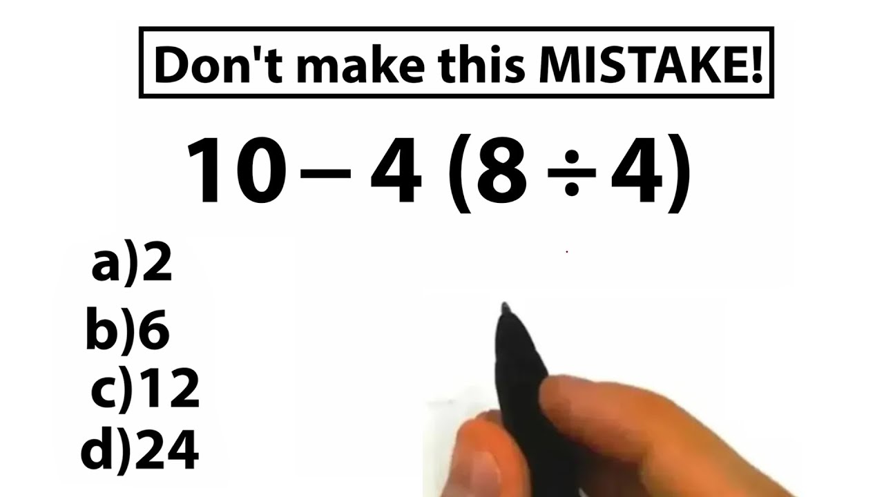 🔥Можете ли вы решить эти 10 простых математических задач?