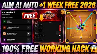 Carrom Pool 😎 Aim AI Auto Play +1 Week Free 😱 100% Working Free Trick 🔥 #ahmadgamer #carrompool screenshot 3