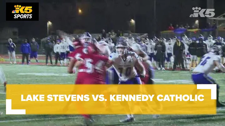 Lake Stevens wins the 4A state football title 24-2...