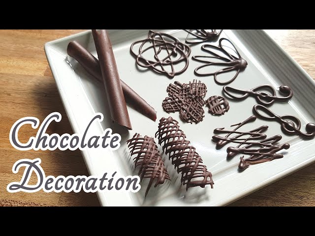 How To Decorate With Melted Chocolate