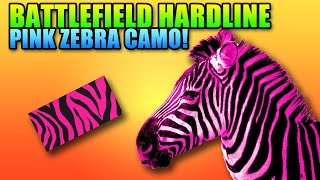 Battlefield Hardline Weapon Mods, Accessories, & Camos (Pink Zebra Camo)