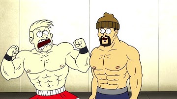 Close Enough _ Season 2 _ Josh Becomes A Bodybuilder Scene 💪💪