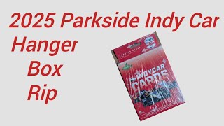2025 Parkside IndyCar cards hanger box rip