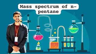 Mass spectrum of n-pentane 