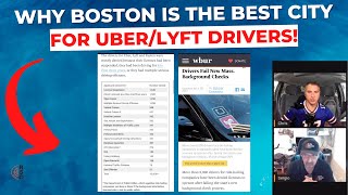 Why Is Boston The BEST Market For Uber/Lyft Drivers?!