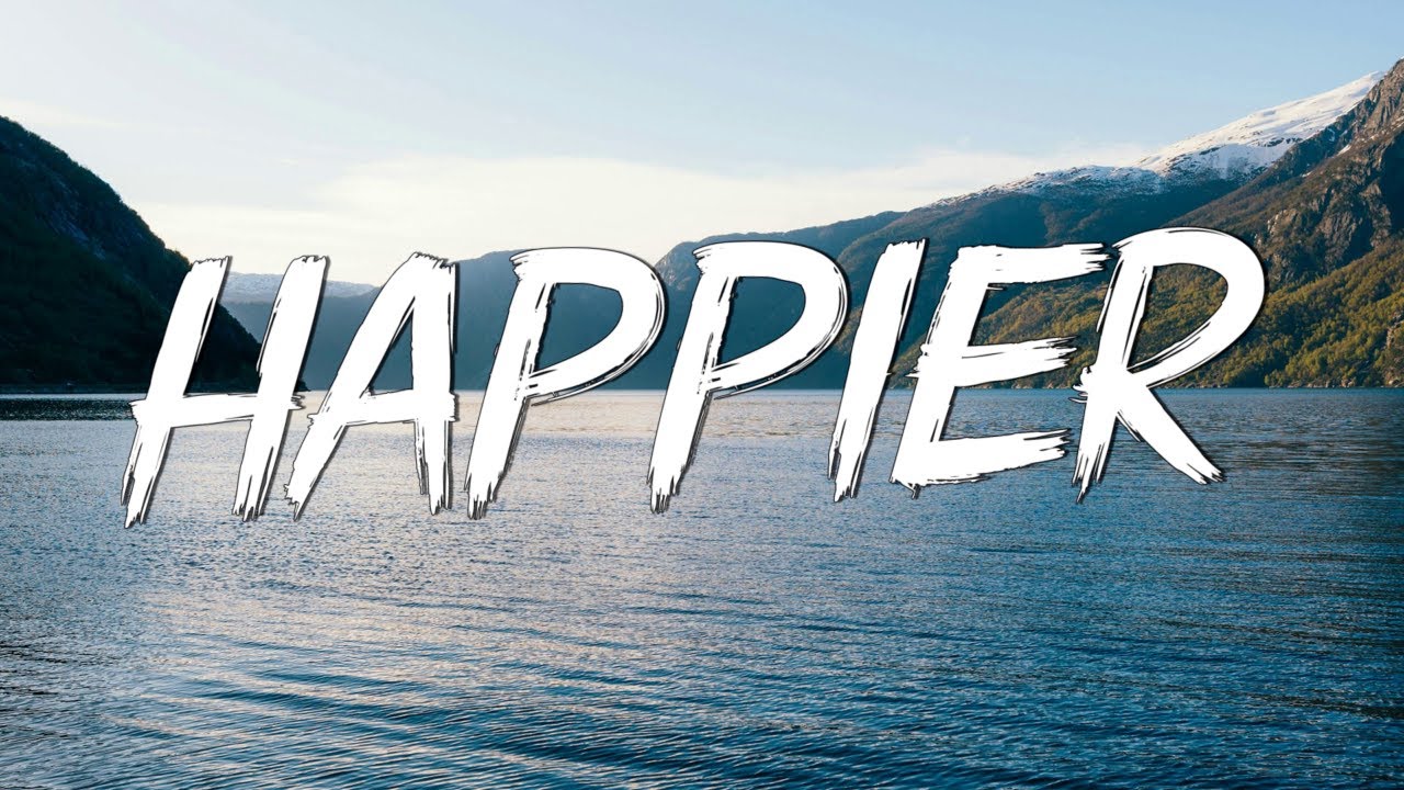 happier - Olivia Rodrigo (Lyric Video) || Madison Beer,Jamie Miller,...