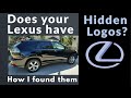 Lexus RX350 Hidden Logo! 2004-2009 2nd Gen Lexus/Toyota