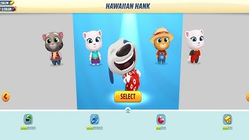 "Talking Tom Gold Run: Hawaiian Hank