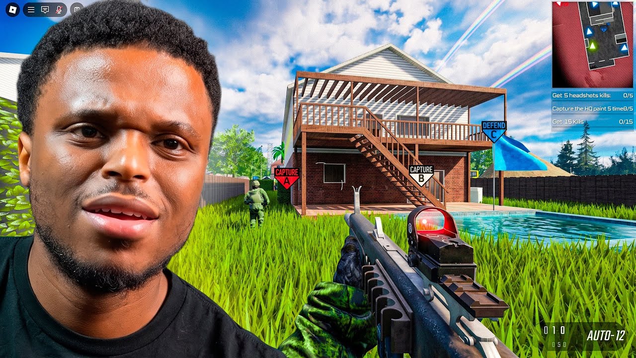 The Only Realistic Roblox Shooting Game With Killstreaks (Global Anarchy)