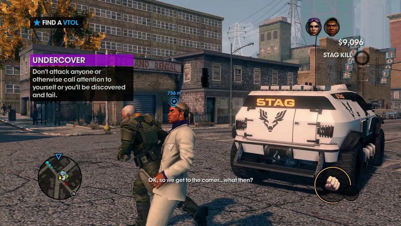 Saints Row  The Third Viola goes YEET