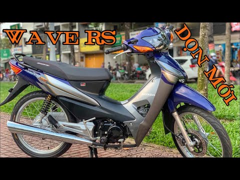 WAVE RS dọn Mới và 1 vài điểm nhấn nhẹ giúp xe Nổi Trội _ Mạh xe _Nhẹ Máy Chạy bền. Log Lah tự Nhiên