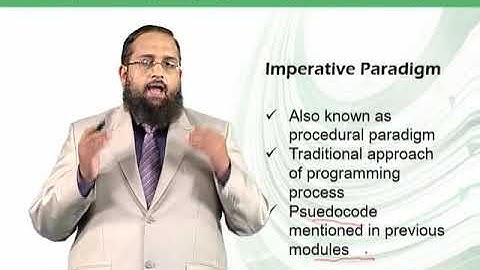 Imperative paradigm | Introduction to Computing | CS101_Topic112