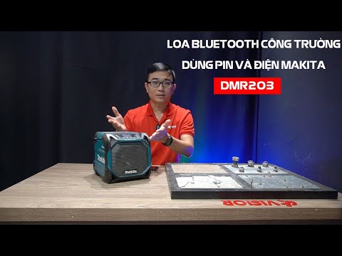 Video: Makita có phát thanh với DAB và Bluetooth không?
