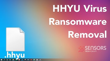 HHYU Virus 🔐 [.hhyu Files] Remove & Decrypt Guide
