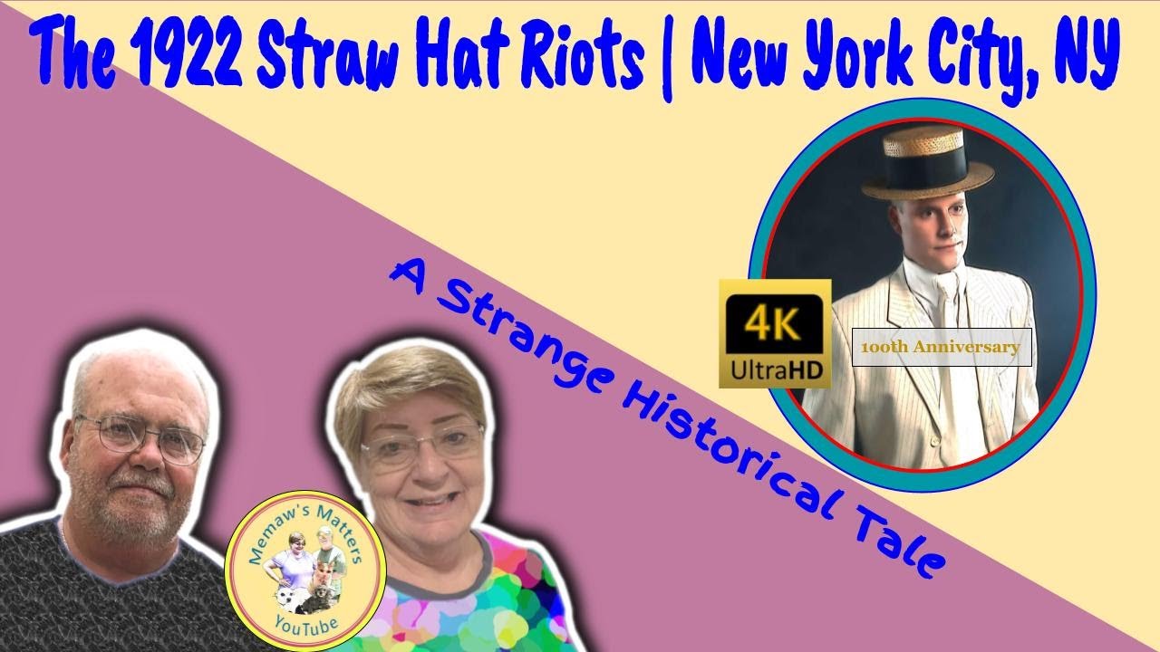 The 1922 New York Straw Hat Riot New York City, NY YouTube