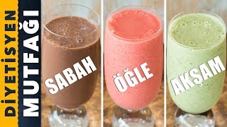 3 FARKLI SMOOTHIE TARİFİ ile 1 GÜN DETOKS | Diyetisyen Mutfağı Resimi