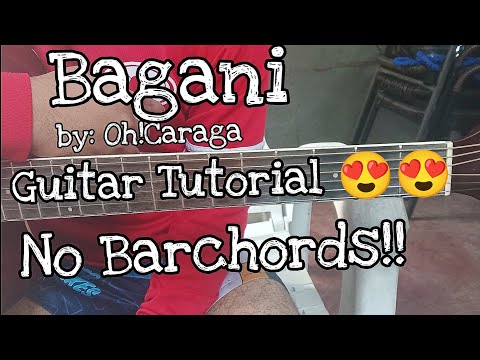Bagani by Oh!Caraga|GUITAR TUTORIAL NO BARCHORDS!!