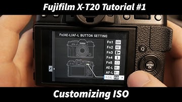 Fujifilm X-T20 Tutorial #1: ISO