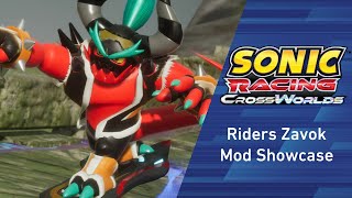 Sonic Racing: CrossWorlds (PC) - Riders Zavok Mod Showcase
