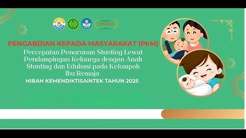 Percepatan penurunan stunting_pendampingan Keluarga Anak stunting_edukasi ibu Remaja