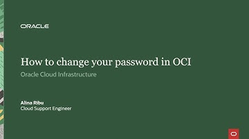 How to Change Your OCI Password