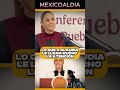 "como les dolió" la respuesta de claudia sheinbaum a la oposición #claudiasheinbaum