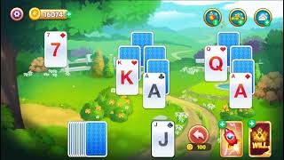 Solitaire Tripeaks Garden Level 8