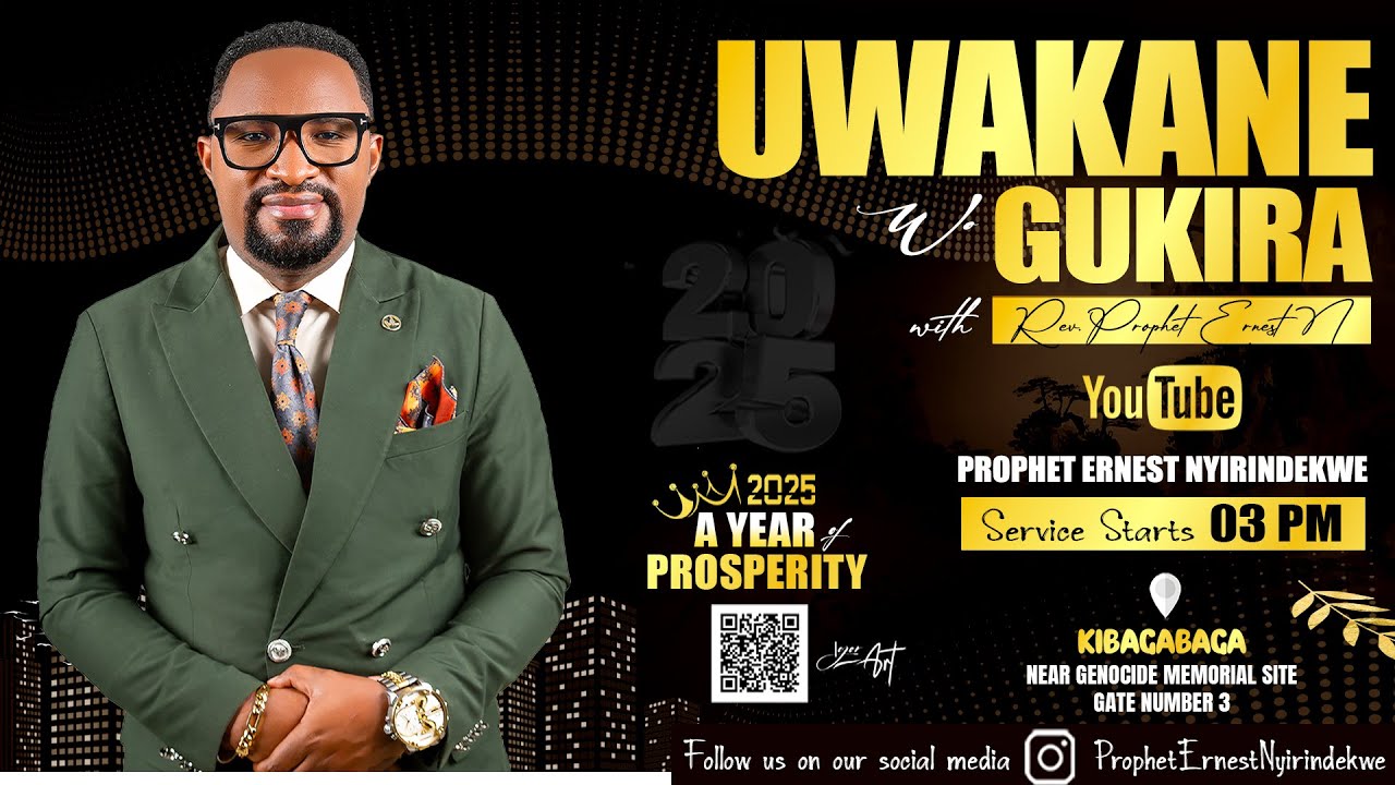 16/1/2025/ 15:00  UWAKANE WO GUKIRA WITH REV PROPHET ERNEST NYIRINDEKWE