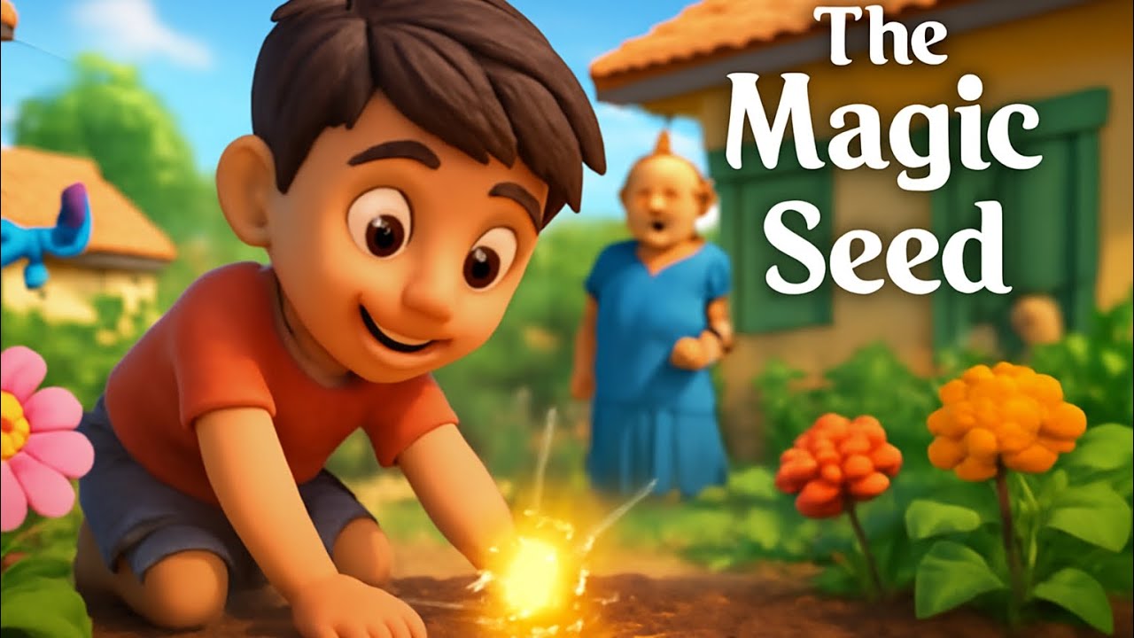 The Magic Seed | बच्चों की जादुई कहानी | Hindi Kids Story - YouTube