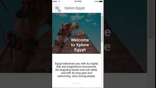Xplore Egypt Mobile App screenshot 4