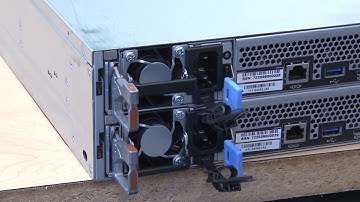 Lenovo ThinkSystem DM5100F removing a PSU