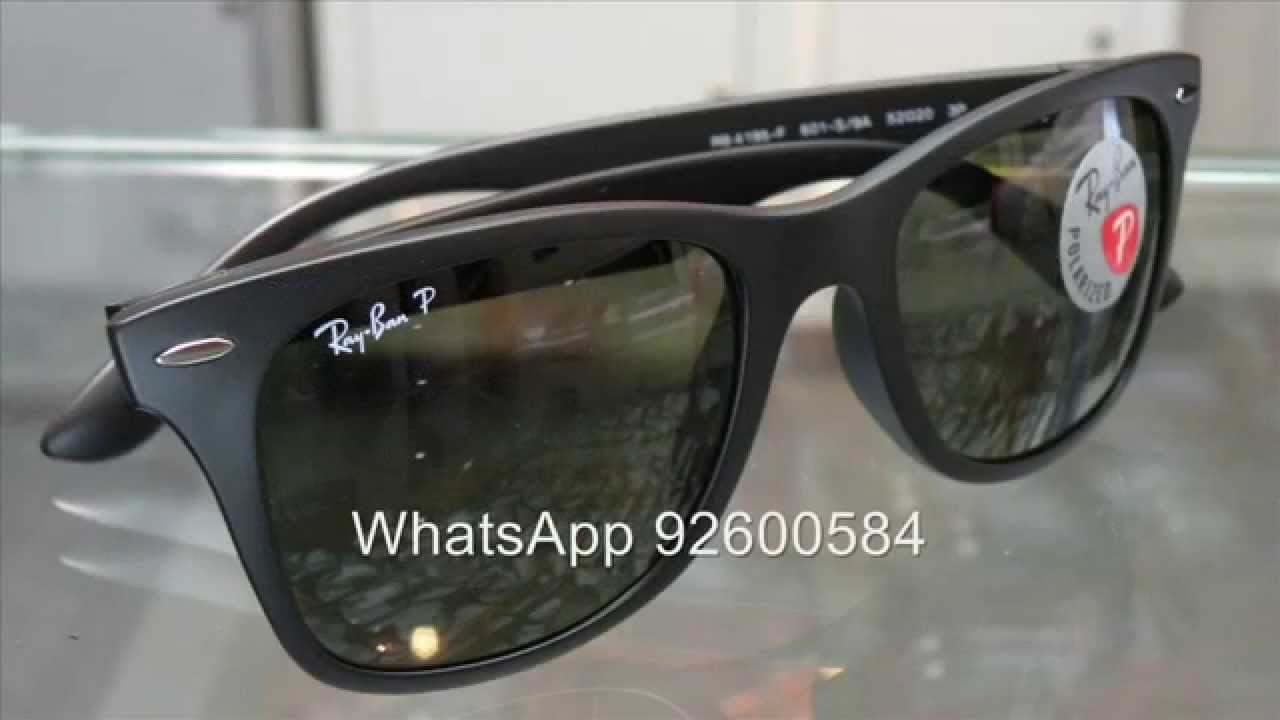 ray ban rb4195 matte black