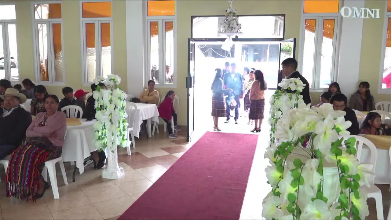 BODA DE ANTONIO GASPAR Y FABY ELIZABETH - Estudios OMNIVISIÓN (Marimba de Eugenio Pedro)